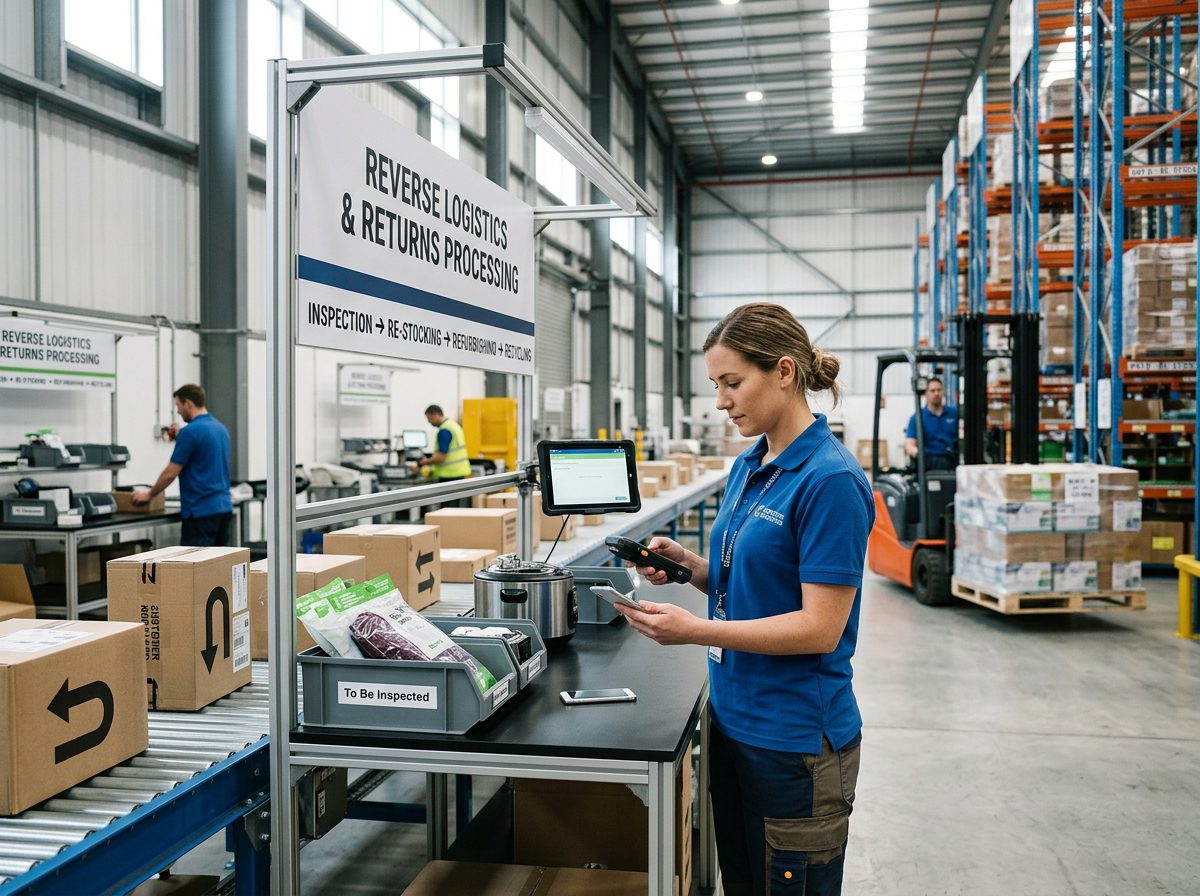 Reverse logistics fulfillment services